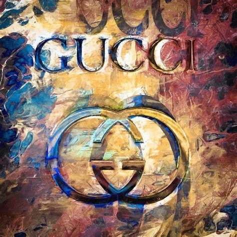 gucci painting buy|pictures of gucci paintings.